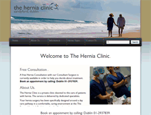 Tablet Screenshot of hernia.ie
